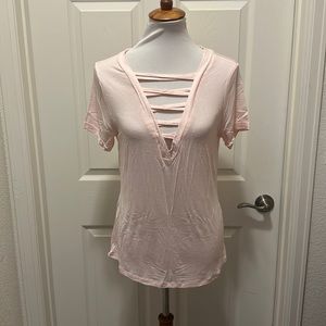 Daytrip deep v neck top
